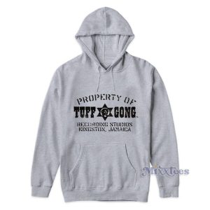 Property Of Tuff Gong Recording Studios Kingston Jamaica Hoodie 2