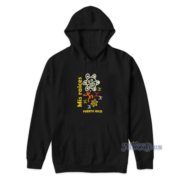 Puerto Rico Mis Raices Hoodie for Unisex