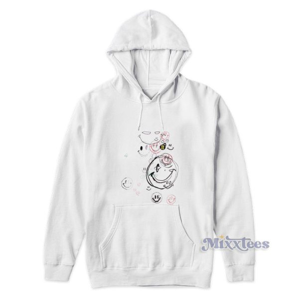 Raf Simons x Smiley Student Drawing Hoodie