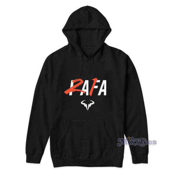 Rafael Nadal Winner Of 21 Grand Slams Hoodie