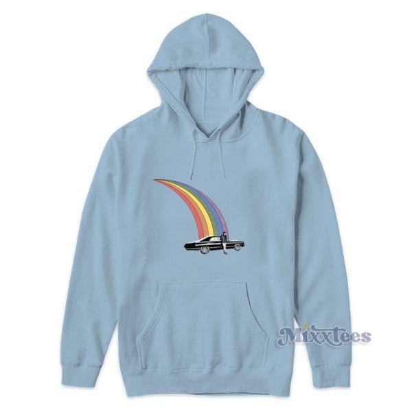 Rainbow Man Bob Wess Hoodie For Unisex