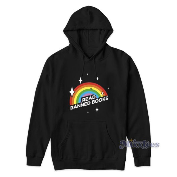 Read Banned Books Rainbow Hoodie