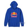 Red Sumo Sumo Bull Hoodie For Unisex