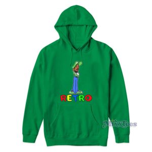 Retro Pels Hoodie For Unisex 1 Retro Pels Hoodie For Unisex 2