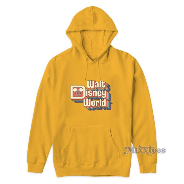 Retro Walt Disney World Hoodie for Unisex