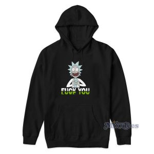 Rick And Morty Fuck You And Love You Hoodie for Unisex 2