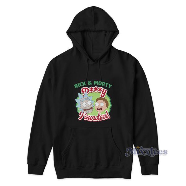 Rick And Morty Pussy Pounders Hoodie for Unisex