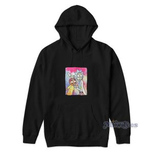 Rick and Morty Eyes Wide Open Hoodie for Unisex 2