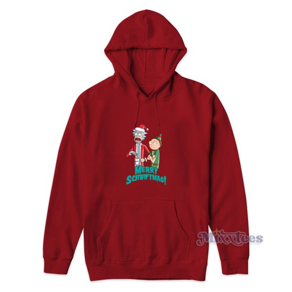 Rick and Morty x Merry Schwiftmas Hoodie