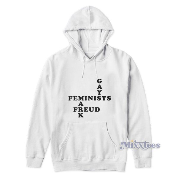 Robin Wood Gays Feminists Mark Freud Hoodie