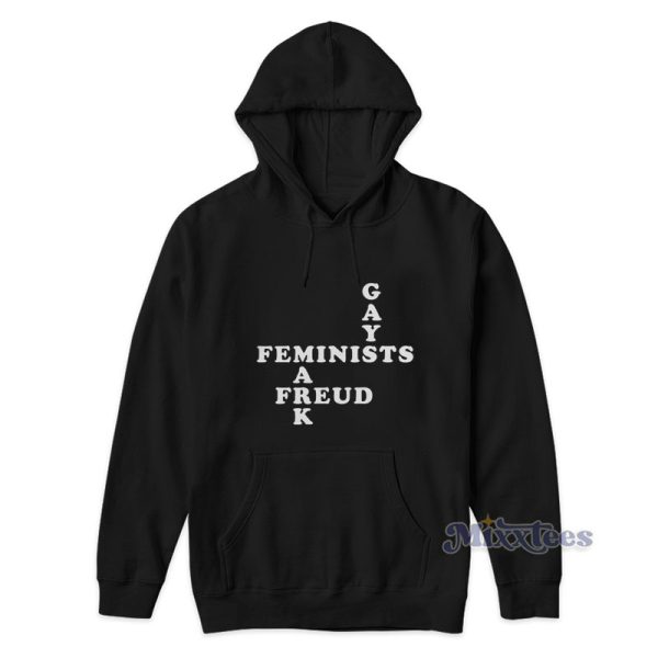 Robin Wood Gays Feminists Mark Freud Hoodie