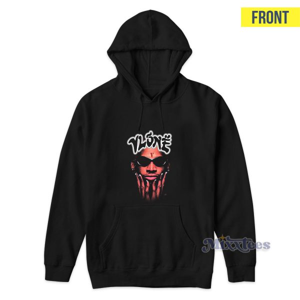 Rodman Vlone Logo Hoodie for Unisex