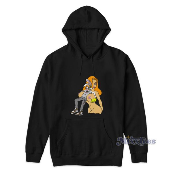 Roger Rabbit And Jessica Rabbit Nude Hoodie