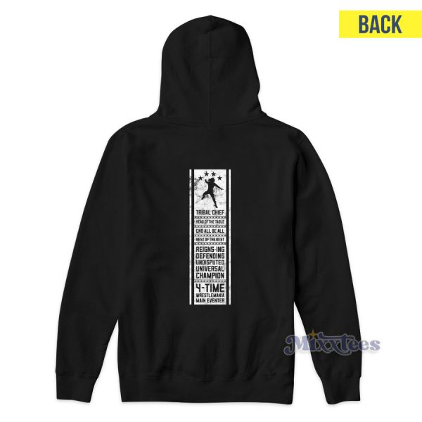 Roman Reigns Acknowledge Me Hoodie for Unisex