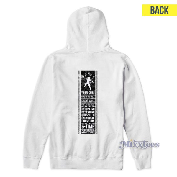 Roman Reigns Head Of The Table Hoodie for Unisex