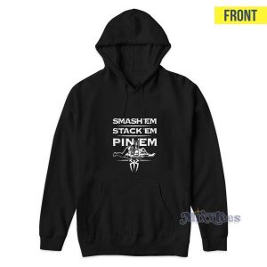 Roman Reigns Smash Em Stack Em Pin Em Authentic Hoodie 3