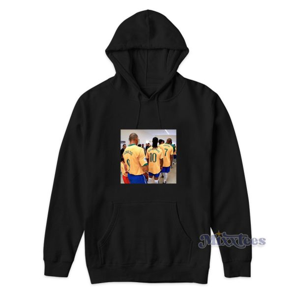 Ronaldo Ronaldinho Adriano Hoodie for Unisex