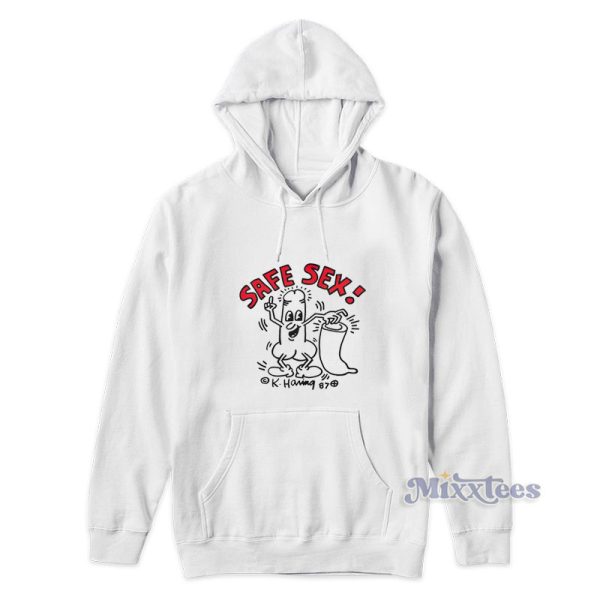 Safe Sex Keith Haring 87 Hoodie