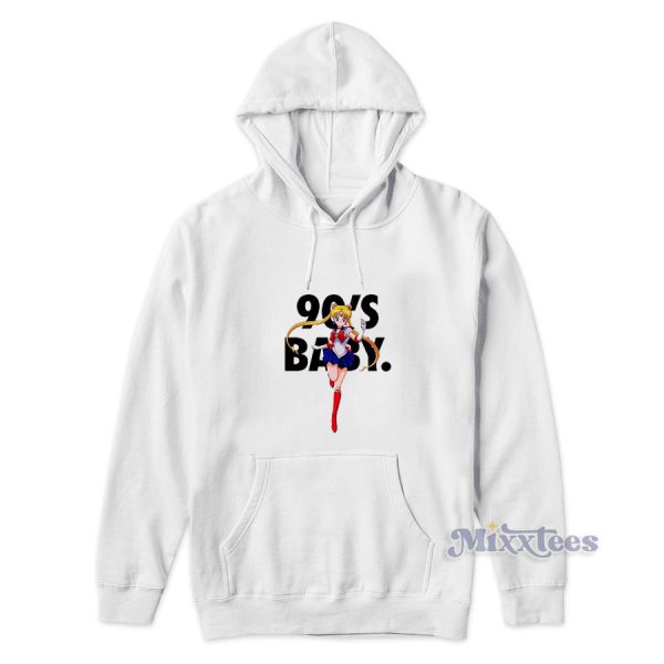 Sailor Moon Baby 90s Hoodie for Unisex