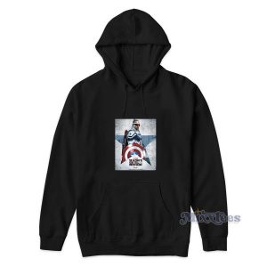 Sam Wilson Captain America Hoodie for Unisex 2
