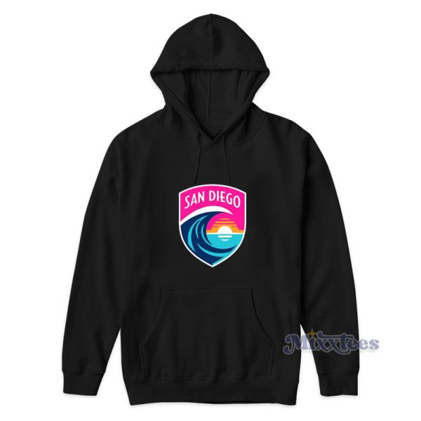 San Diego Wave Fc Hoodie For Unisex