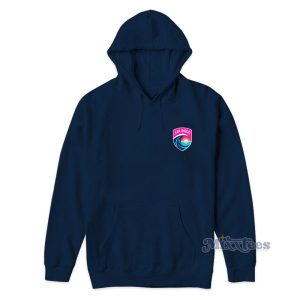 San Diego Wave Fc Logo Hoodie For Unisex 2