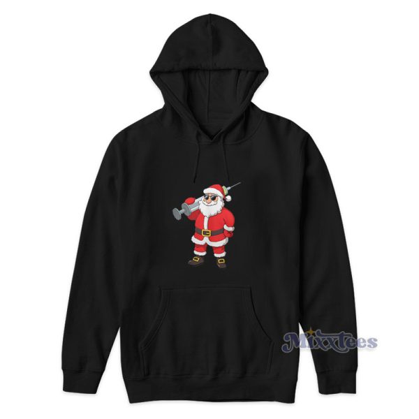 Santa Claus Christmas Bring Injection Hoodie For Unisex