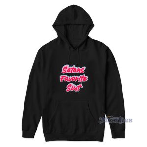 Satans Favorite Slut Hoodie 1