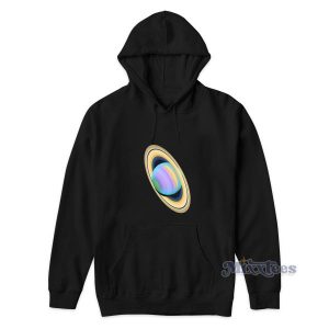 Saturn In Ultraviolet Hoodie for Unisex 2