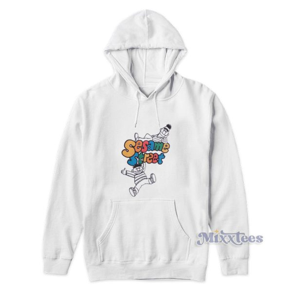 Sesame Street Bert And Ernie Retro Hoodie