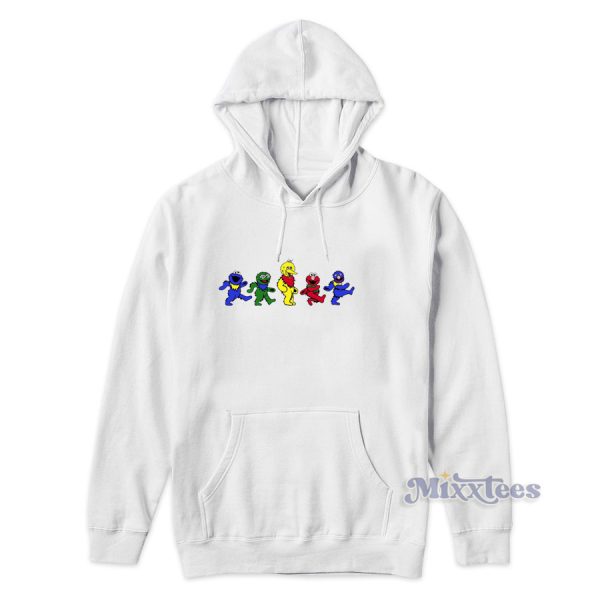 Sesame Street Dancing Bear Style Hoodie for Unisex