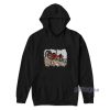 Set It Off Black Cartoon Hoodie for Unisex