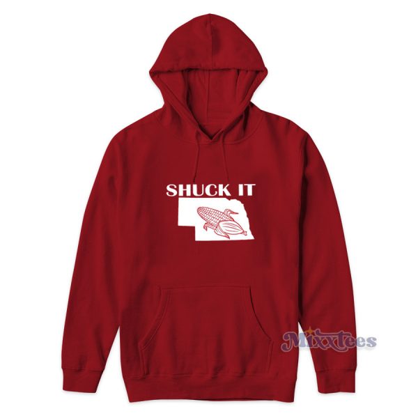 Shuck It Nebraska Corn Hoodie for Unisex