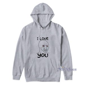Simp I Love You Funny Crying Wojak Meme Hoodie 1 Simp I Love You Funny Crying Wojak Meme Hoodie 2