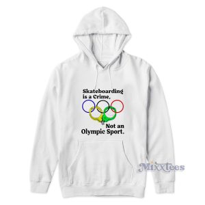 Skateboarding Is A Crime Hoodie for Unisex