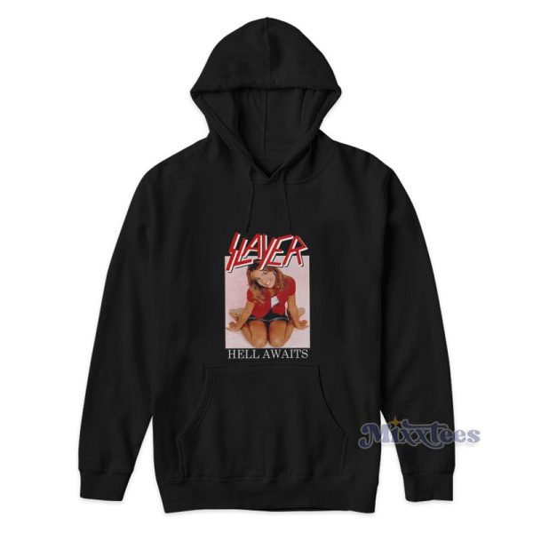 Slayer Hell Awaits Britney Spears Hoodie