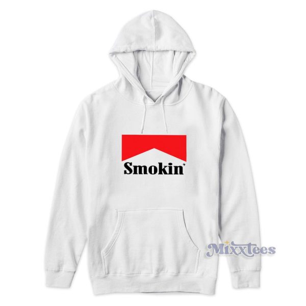 Smokin Marlboro Logo Hoodie for Unisex