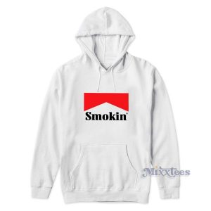 Smokin Marlboro Logo Hoodie for Unisex 2