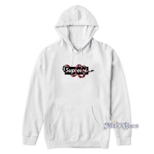 Snak Supreme Black Logo Hoodie for Unisex 1 Snak Supreme Black Logo Hoodie for Unisex 2