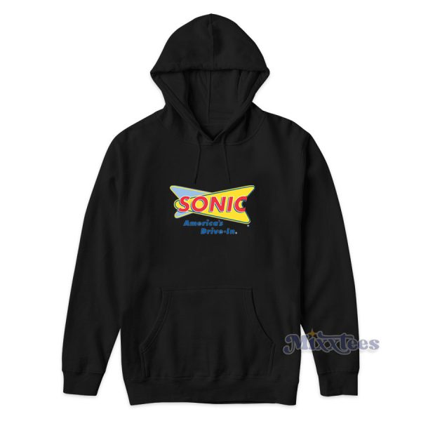 Sonic Drive In Hoodie for Unisex