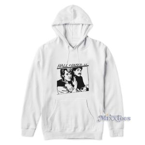 Sonic Youth Goo Parody Hall And Oates Lp Hoodie