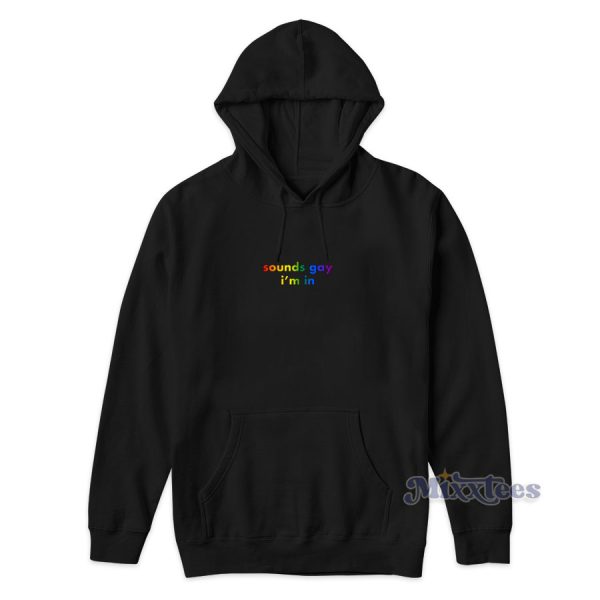 Sounds Gay Im In Hoodie For Unisex