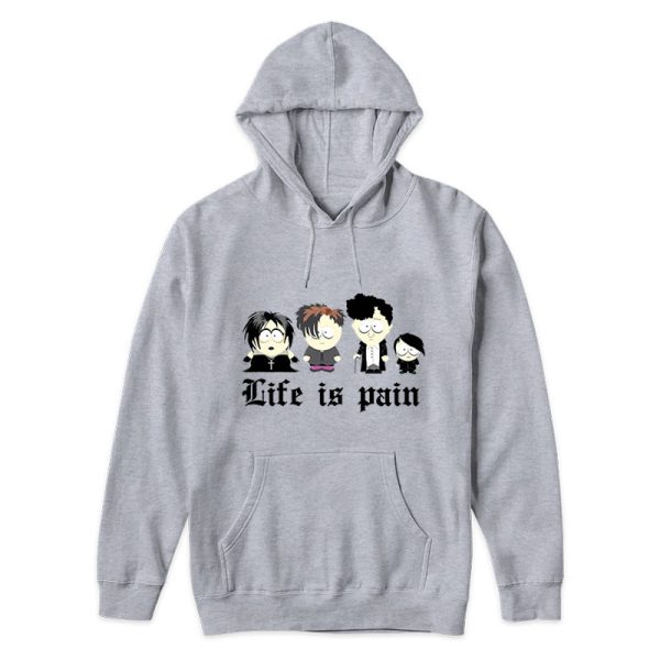 South Park Goth Kids Life Is Pain Hoodie