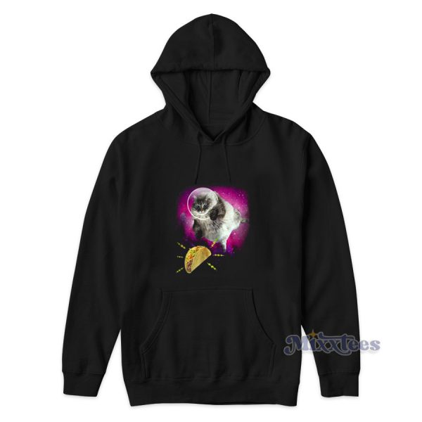 Space Cat Tacos Hoodie for Unisex