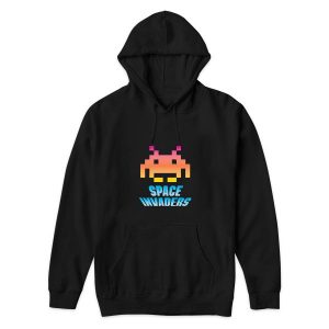 Space Invanders Hoodie for Unisex 2