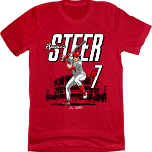 Spencer Steer MLBPA Stadium T-shirt