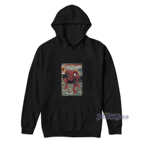 Spider Man Torment Comic Cover Hoodie