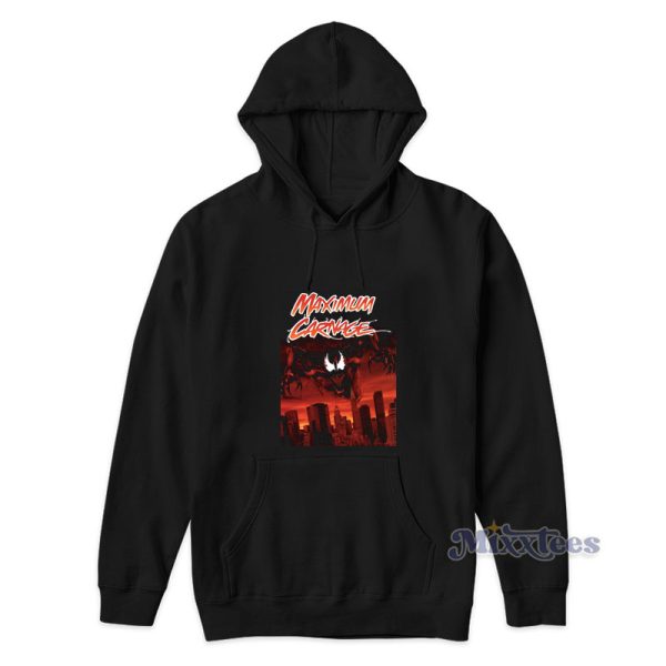 Spider Man Venom Maximum Carnage Hoodie For Unisex