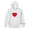Spiderman Heart Hoodie