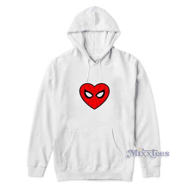 Spiderman Heart Hoodie